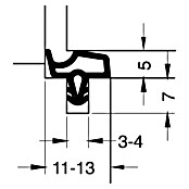 Primo Türdichtung Lignum 34 (Mahagoni, 5 m, Passend für: Nutbreite 3 – 4 mm) | BAUHAUS