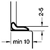Primo Universaldichtung Densa 25 (Grau, 6 m, Passend für: Fenster, Türen, Möbel mit Spaltenbreite 2 – 5 mm) | BAUHAUS