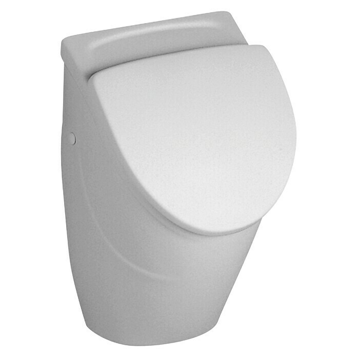 Villeroy & Boch O.novo UrinalGeeignet für: Montage mit Deckel, Unbeschichtet, Zulauf: Hinten, Absaugspülung, Ohne Zielobjekt, Weiß Front View