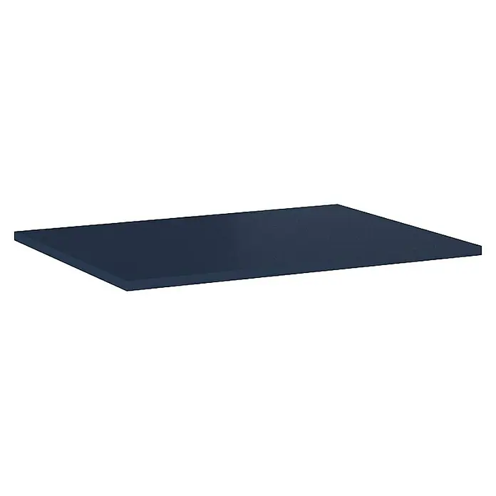 Inspira Waschtischplatte - B x T x H: 100,8 x 46 x 1,5 cm, Blau - Abbildung einer elektronischen Komponente, möglicherweise ein IC-Chip, mit zahlreichen Anschlüssen an den Seiten und einer rechteckigen Bauform.