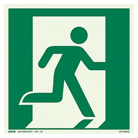 Pickup  Fluchtwegschild SK