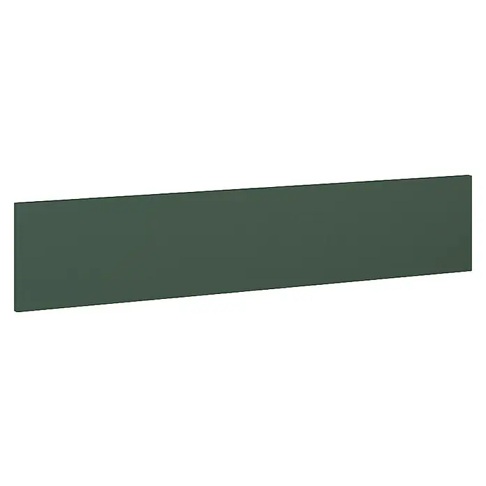 Inspira Wandpaneel - Forest Green, 100,8 x 1,5 x 20 cm - Graue Metallplatte mit gezackten Kanten, ideal für industrielle Anwendungen und robuste Konstruktionen.