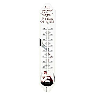 Innen-Thermometer Weinliebhaber (Analog, Höhe: 49,5 cm)