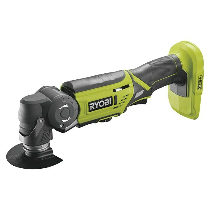 Ryobi ONE+ Akku-Multifunktionswerkzeug R18MT-018 V, Li-Ionen, Ohne Akku, Leerlaufdrehzahl: 10.000 U/min - 20.000 U/min Diagonal View