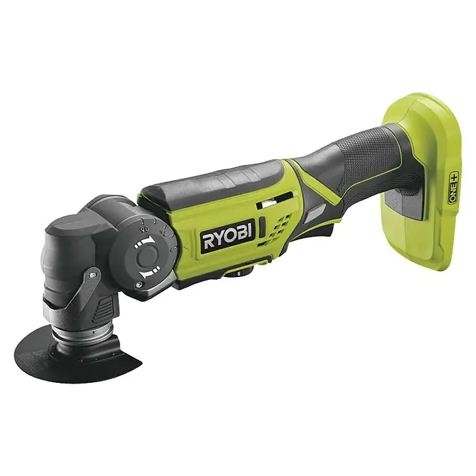 Ryobi ONE+ Akku-Multifunktionswerkzeug R18MT-0 - 18 V, Ohne Akku - Ryobi ONE+ Akku-Multifunktionswerkzeug mit verschiedenen Aufsätzen für vielseitige Anwendungen.