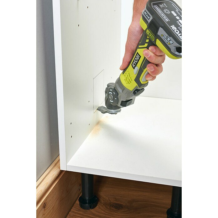 Ryobi ONE+ Akku-Multifunktionswerkzeug R18MT-018 V, Li-Ionen, Ohne Akku, Leerlaufdrehzahl: 10.000 U/min - 20.000 U/min Use Shot