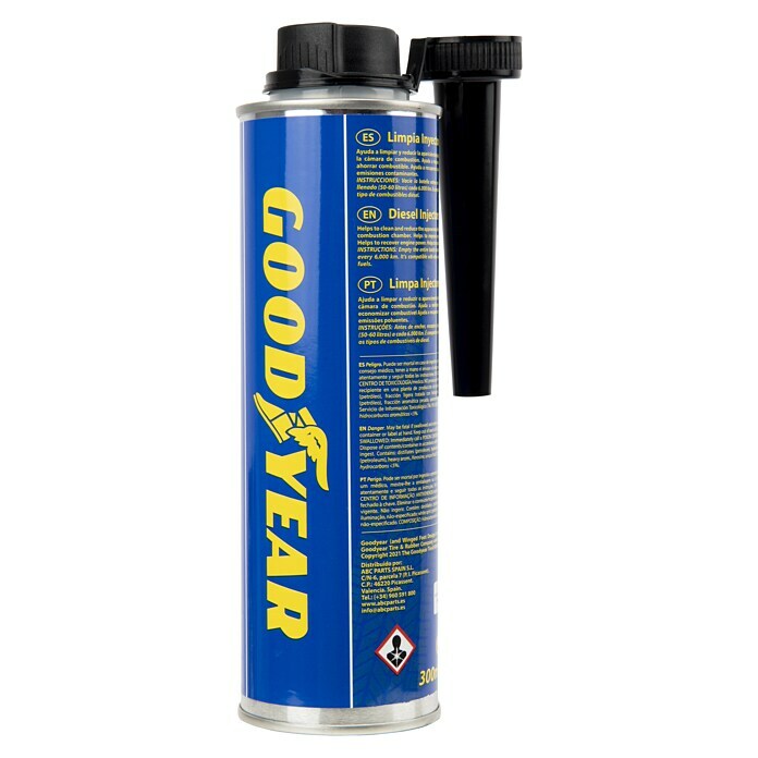 Goodyear Limpiador del Filtro de Partículas Diésel Goodyear Pro Additives.  Aditivo de Combustible 300 ml : : Coche y moto