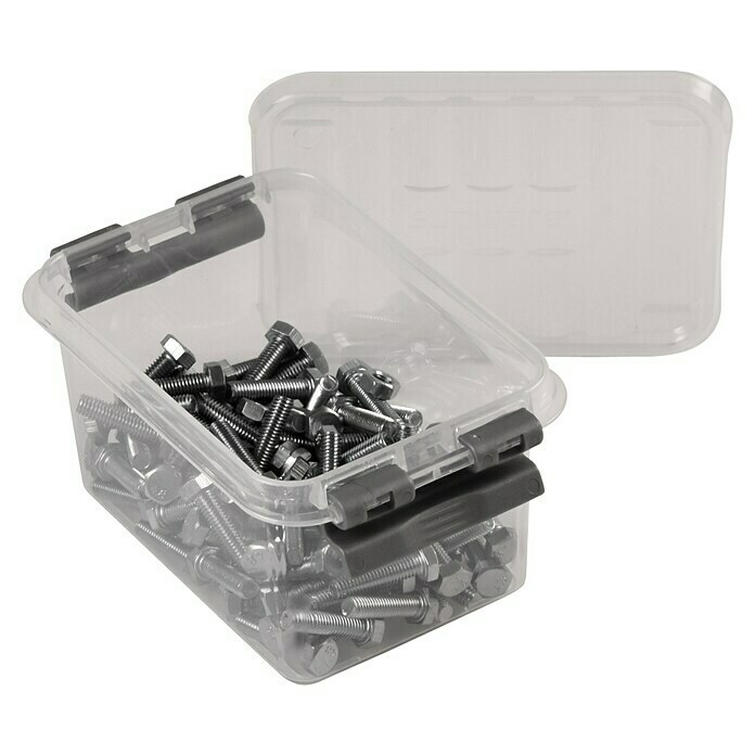 Sunware Aufbewahrungsbox Q-Line (L x B x H: 11,8 x 7,7 x 6,2 cm, Kunststoff, Transparent) | BAUHAUS