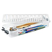 Sunware Aufbewahrungsbox Q-Line (L x B x H: 38,8 x 14,2 x 6,5 cm, Kunststoff, Transparent) | BAUHAUS