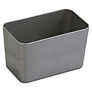 Sunware Aufbewahrungsbox Q-Line Basket (L x B x H: 12,2 x 7 x 7,6 cm, Kunststoff, Grau)