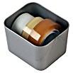 Sunware Aufbewahrungsbox Q-Line Basket (L x B x H: 7 x 6 x 4,8 cm, Kunststoff, Metallfarbig) | BAUHAUS