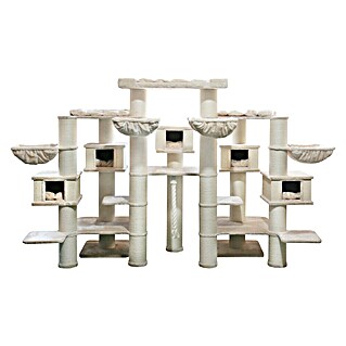 Petrebels Krabmeubel Maine Coon 200 (225 x 95 x 200 cm, Sisal, Cream)