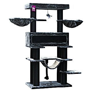 Petrebels Krabmeubel Lookout 198 (100 x 60 x 198 cm, Sisal, Pepper)