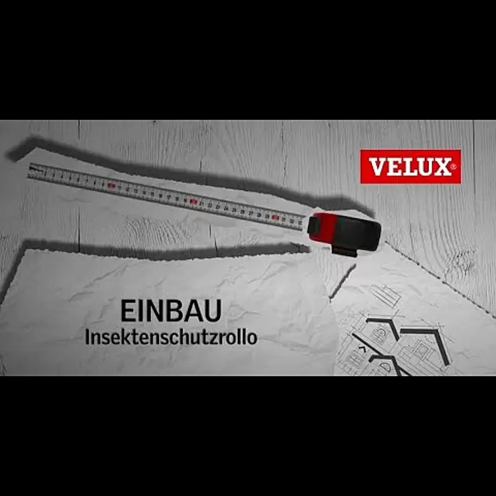 Velux Dachfensterrollo Insektenschutz ZIL UK10 0000SWL - Farbe: Weiß, Passend für Fenstergröße: UK10 - Einbau Insektenschutzrollo ZIL | VELUX