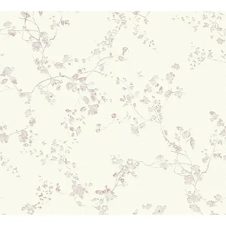 A.S. Création Metropolitan Stories Papel pintado de vellón Florecitas