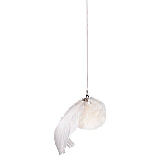 Petrebels Kattenspeelgoed 2 x Funky Rebels (6 x 6 x 20 cm, Cream)