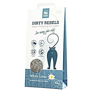 Petrebels Kattenbakvulling White Lotus 10 kg (Blauw - White Lotus, Geschikt voor: Katten)