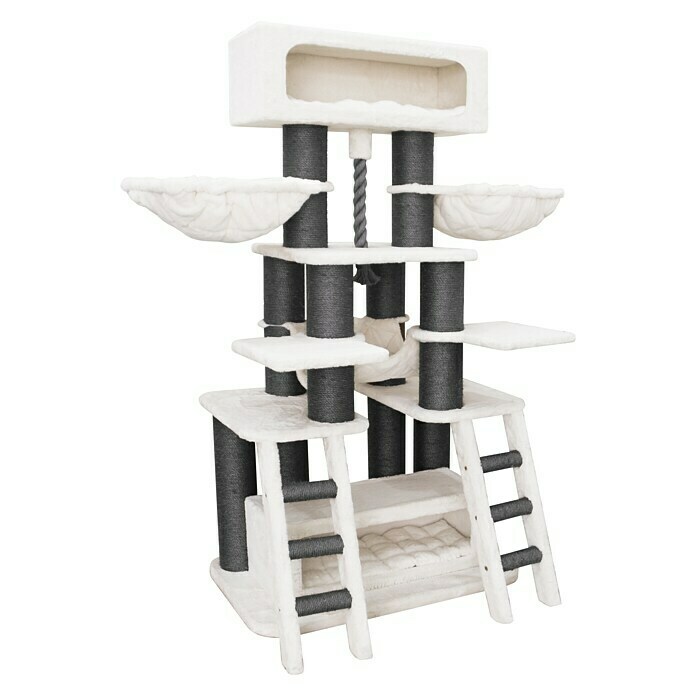 Petrebels Krabmeubel Skybox 187 (100 x 60 x 187 cm, Sisal, Off-white) | BAUHAUS