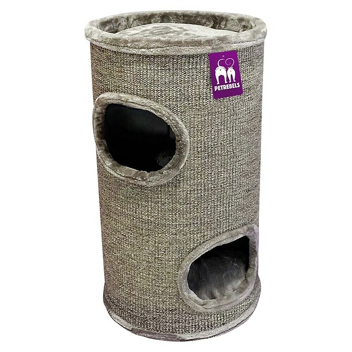 Petrebels Krabmeubel Dome 80 (45 x 45 x 80 cm, Sisal, Cappuccino) | BAUHAUS