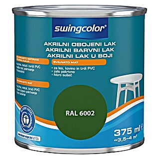 swingcolor Akrilni lak 2u1 (Boja: Svijetlozelena, 375 ml)