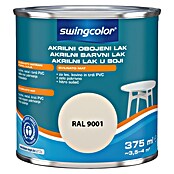 swingcolor Pisani lak  (375 ml, Svileni mat, Barva: Krem bela) | 5962 - Acryl Seidenmattlacke farbig | HADL - Lacke | HAD - Farben | HA - Farben | H - Innendeko/Farben | BAUHAUS