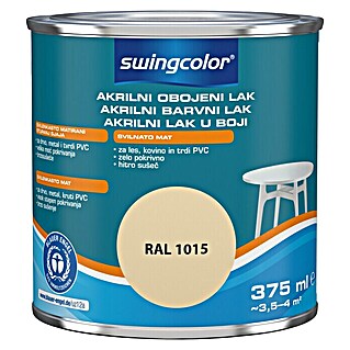 swingcolor Akrilni lak 2u1 (Boja: Bež boje, 375 ml)