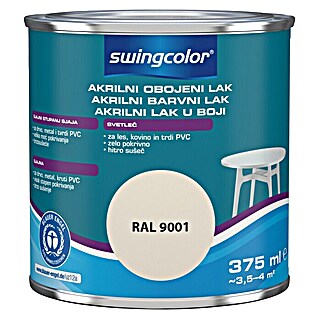swingcolor Akrilni lak 2u1 (Bež boje, 375 ml, Visokog sjaja)
