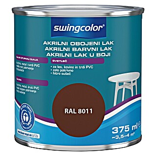 swingcolor Pisani lak (Akrilni lak, Oreh, 375 ml, Visoki sijaj)