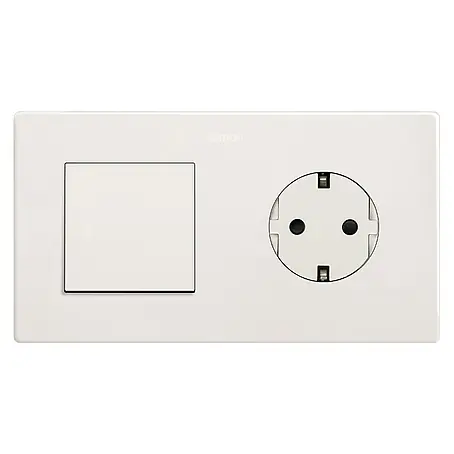 Simon 270 Combinación de interruptores + enchufe