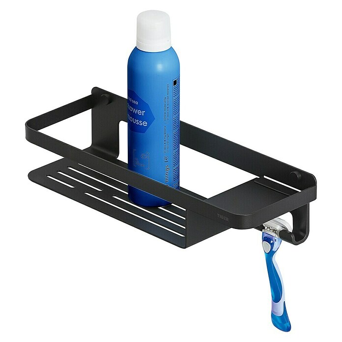 Tiger Caddy Douchekorf (106 x 320 x 72 mm, Zwart) | BAUHAUS