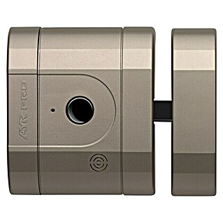 AYR Cerradura electrónica Lock-PRO (L x An x Al: 105 x 121 x 33 mm, Manejo: Mediante app, Apto para: Puertas, Marrón)