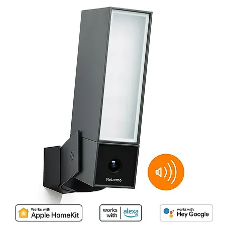 Netatmo  Cámara de vigilancia con sirena