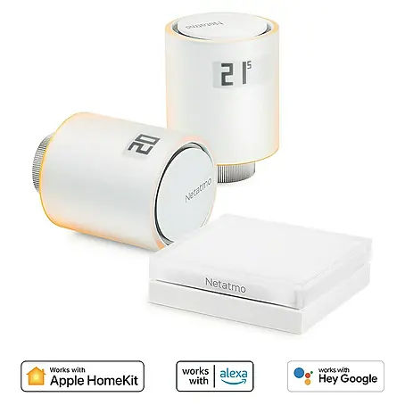 Netatmo  Set de válvulas termostáticas inteligentes