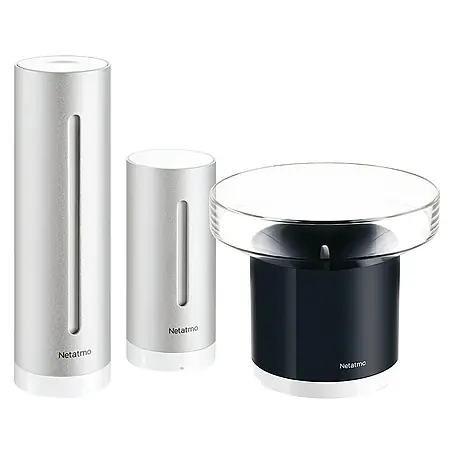 Netatmo  Estación meteorológica con pluviómetro inteligente