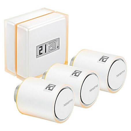 Netatmo Juego de termostato y válvulas (3 válvulas Netatmo)