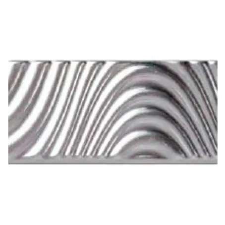 Perfil en U decorativo 3D Ondas