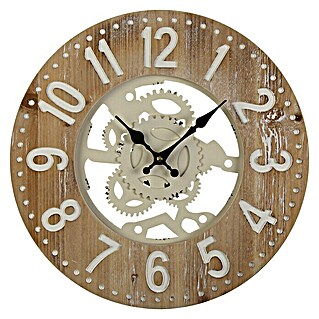 Reloj de pared redondo Industrial (Diámetro: 40 cm)