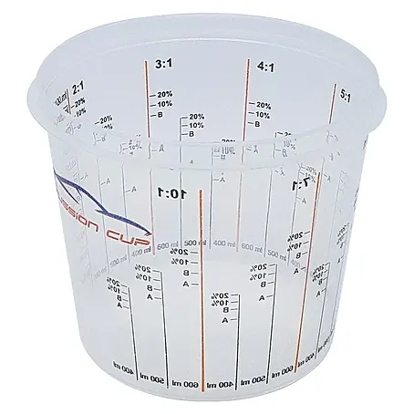 Vaso medidor para mezclar pintura