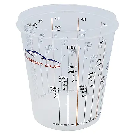 Vaso medidor para mezclar pintura