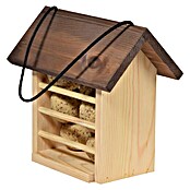 Dobar Vogelfutterhaus Wildlife (22 x 14 x 21 cm, Natur/Braun, Holz) | BAUHAUS