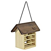 Dobar Vogelfutterhaus Wildlife (22 x 14 x 21 cm, Natur/Braun, Holz) | BAUHAUS