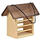 Dobar Vogelfutterhaus Wildlife (22 x 14 x 21 cm, Natur/Braun, Holz) | BAUHAUS