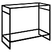 Inspira Konsole (100 x 45,5 cm, Schwarz) | BAUHAUS