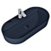 Inspira Aufsatzwaschbecken (81 x 41 cm, Keramik, Navy Blue) | BAUHAUS