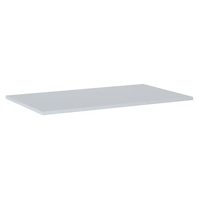 Inspira Waschtischplatte - B x T x H: 80,6 x 46 x 1,5 cm, Stone - Graue, rechteckige Styroporplatte mit gezackten Kanten. Ideal für Bastelarbeiten oder als Dämmmaterial. Vielseitig und leichtgewichtig.