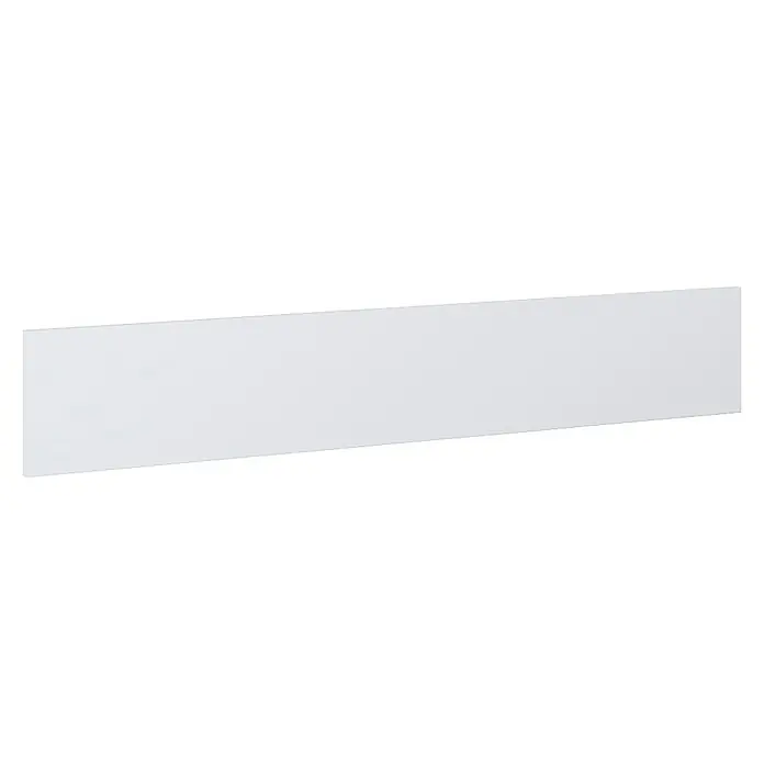 Inspira Wandpaneel - Weiß, 121 x 1,5 x 20 cm - Eine rechteckige, weiße Wandpaneel, ideal für moderne Innenräume. Schlichtes Design für vielseitige Einsatzmöglichkeiten und eine elegante Optik.