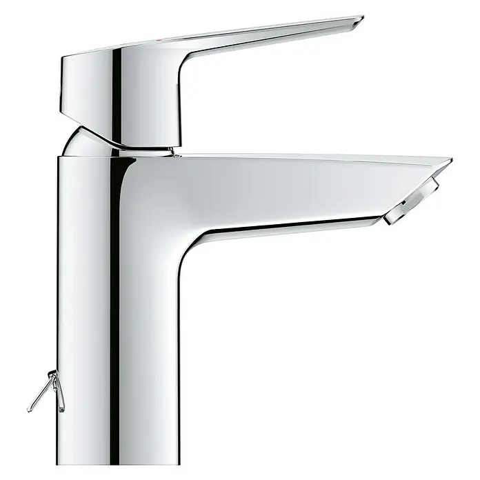 Grohe Start Grifo de lavabo - Cromo, Brillante - El grifo de lavabo cromado brillante impresiona por su diseño moderno y su fabricación de alta calidad. Perfecto para cualquier baño.