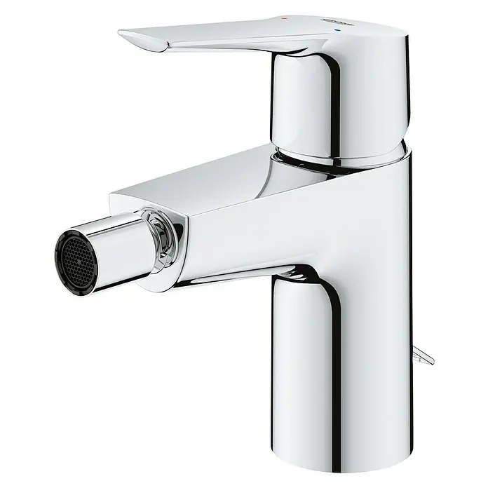 Grohe Start Grifo monomando de bidé - Cromo, Brillante - Mezclador de bidé cromado brillante con control de agua preciso y diseño moderno para cualquier baño. Accesorio elegante para una higiene con estilo.
