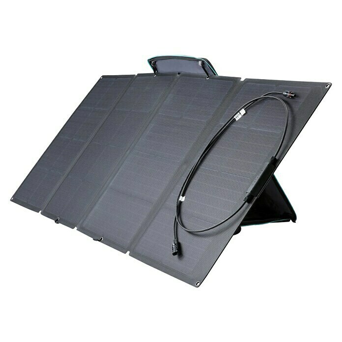 EcoFlow Solarmodul160 W, L x B x H: 157 x 68 x 2,4 cm Diagonal View