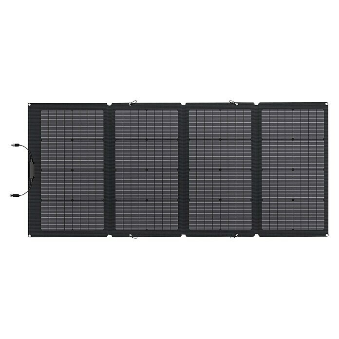 EcoFlow Solarmodul bifazial220 W, L x B x H: 2,5 x 82 x 183 cm Top View